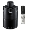 Azzaro The Most Wanted EDP Intense perfume bottle with 2ml decant spray, INSAURA