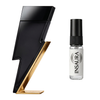 Carolina Herrera Bad Boy perfume bottle with 2ml decant spray, INSAURA