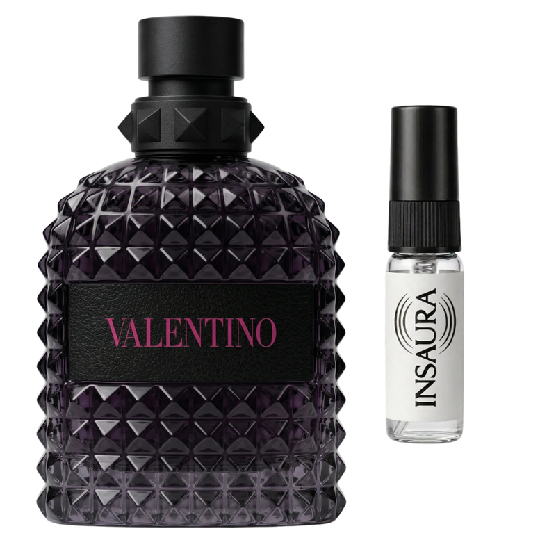Valentino Born in Roma Extradose perfume bottle with 2ml decant spray, INSAURA