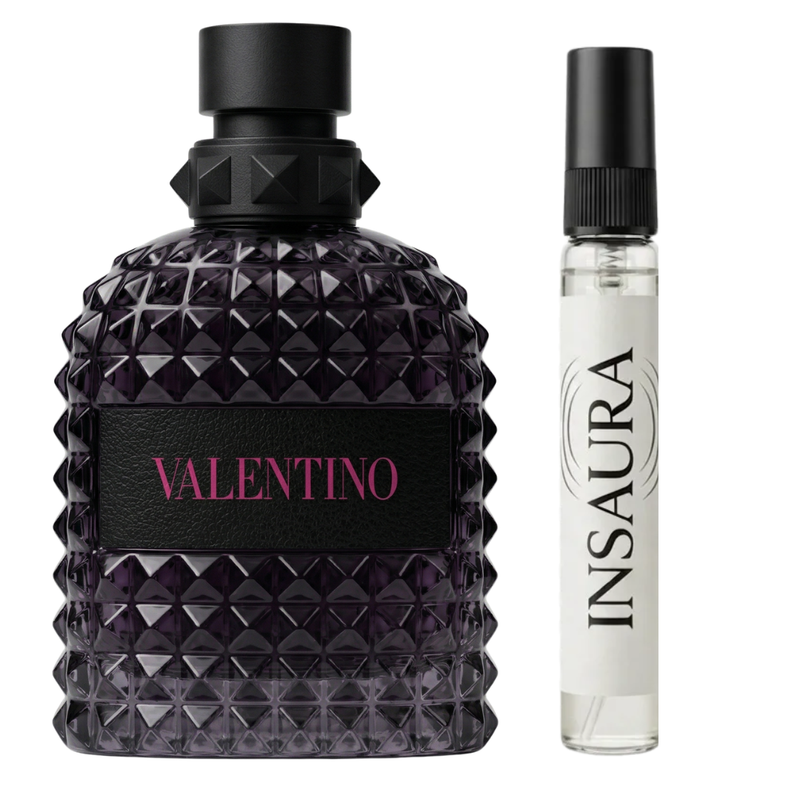 Valentino Born in Roma Extradose perfume bottle with 10ml decant spray, INSAURA
